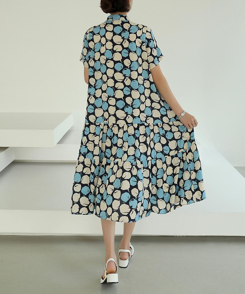 Ppaeppae Diane Petal Long Dress