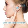 30Pcs Silicone Ear Plugs Reusable Earplugs For Sleeping Swimming Traveling Working Studying Noise Reduction Flexible Ear Plugs