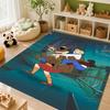 Scoobydoo Gang Together Theme Rug Soundproof Noisereducing Carpet For Living Room Bedroom Office Home Decor Birthday Gift