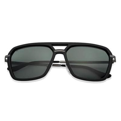 VINCENT CHASE EYEWEAR Par Lenskart | Lunettes de soleil hexagonales polarisées à monture complète|Hommes & Femmes | Vc S11745 -C1
