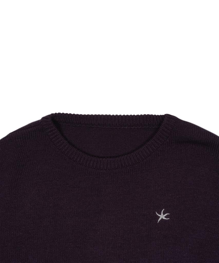 THE COLDEST MOMENT Tcm Starfish Mini Logo Knit (Purple)