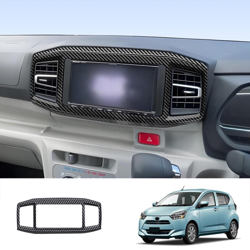 RHD FOR DAIHATSU MIRA 2017-2025 ABS car front dashboard center Console Decoration Frame navigation center air vent panle cover