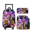 Kpop Witch Hunters Casual Backpack Digital Printing Men'S And Women'S Commuter Backpack Rod Backpack Student Bag