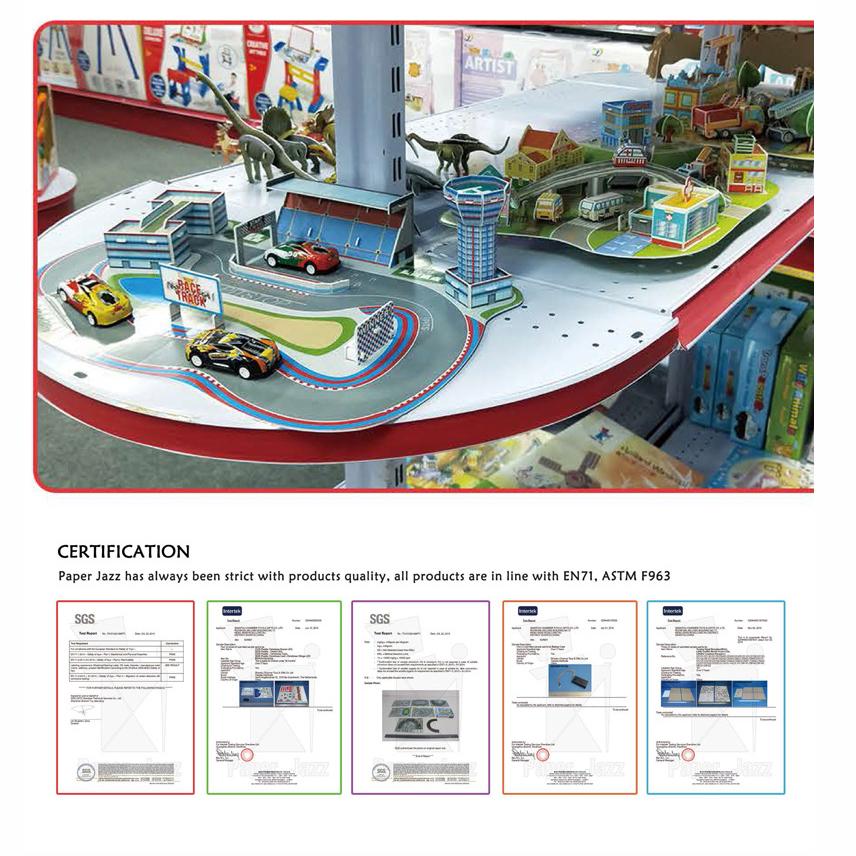 Benfica DIY Football Stadium 3D Paper Puzzle - 3D Puzzle Model, Football Fan Ornaments & Gifts 31 * 27 * 8.5 123 Pieces