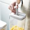 Kitchen Storage Container Food Box Dispenser Flour Supplies Grain Tank Moisture-Proof Sealed Cans Transparent Organizers