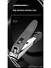 Stainless Steel Anti-Splash Nail Clippers with Large Opening and Debris Collection Compartment
