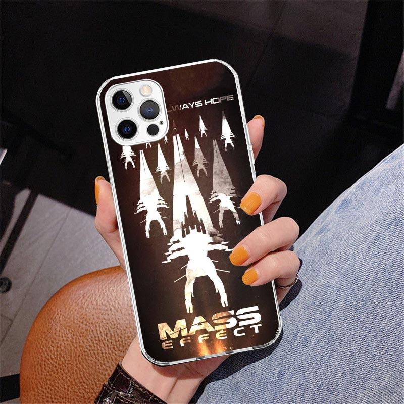 N7 Mass Effect Phnoe Case for Iphone 17 Air 16 16E 11 12 13 Mini 14 Plus 15 Pro Max 7 8 + SE 2020 Phone Cover Coque