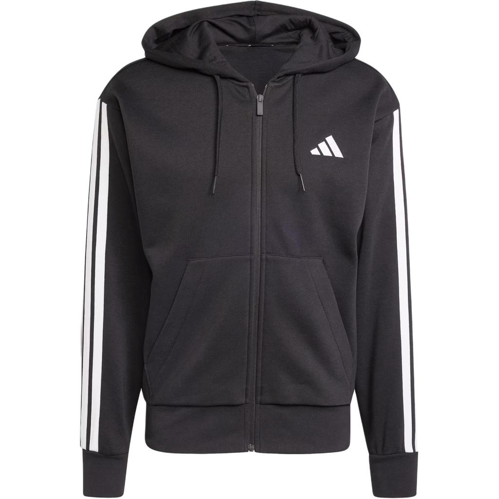 Adidas Essentials Striped Minimalist Fashion Comfortable Sweatshirt Men Sweatshirt Black JD1870
