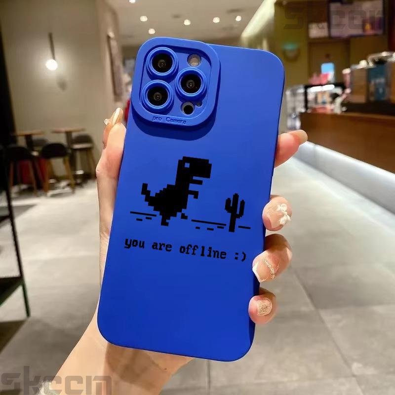 

Pixel Dinosaur Pattern Phone Case For Case For Samsung Galaxy S25 Ultra S24 Plus S23 S22 S21 S20 FE A55 A35 A54 A15 5G Cover A35 5G
