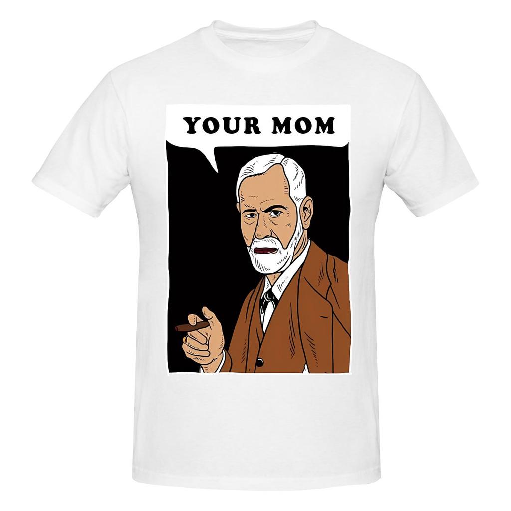 Funny Your Mom Freud Unisexs Printed Tshirt Unisex T Shirtplus Size