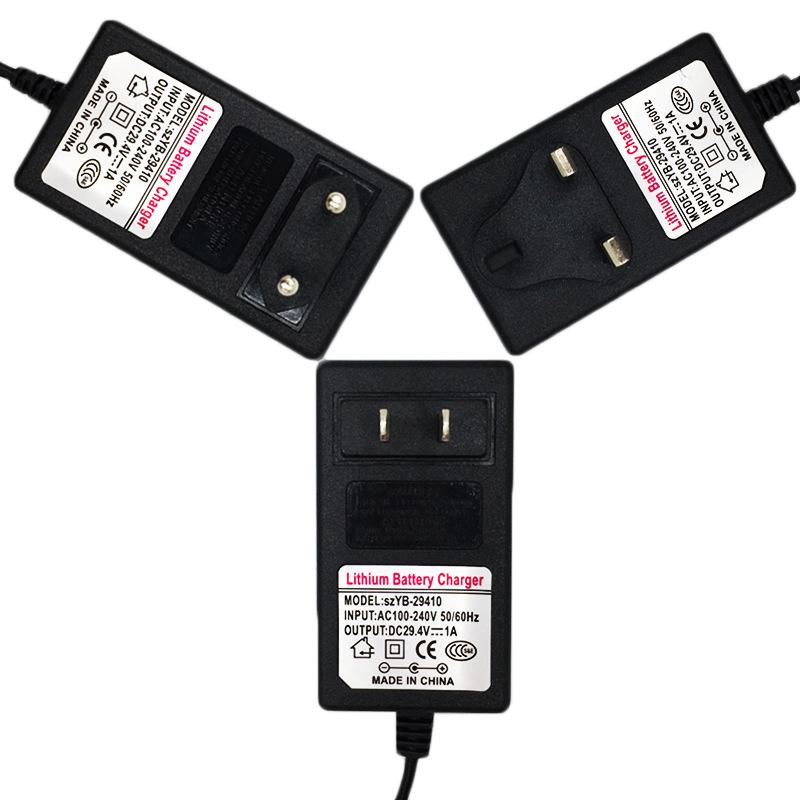 24V Battery Charger For Razor E100 E125 E150 Electric Scooter 3.3 Ft Power Cord