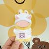 [Cloth Only] 10cm Doll Clothes Beast Ear Elastic Shirt Set Dress up Doll Clothing Set Replacement Fashion Outfit