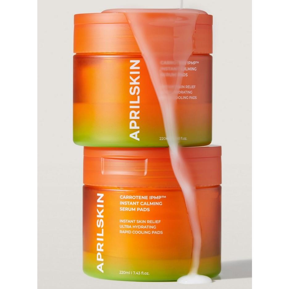 [APRILSKIN] Carrotene IPMP™ Instant Calming Serum Pads 80 sheets/220mL
