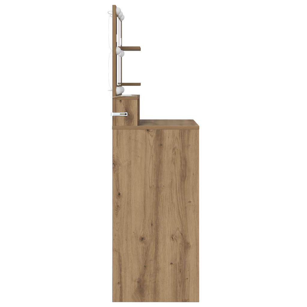 Bedroom Vanity Tables Artisan Oak 80 x 39.6 x 135 cm