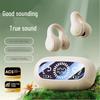 Universal M47 Bluetooth Earphones: Wireless, Clip-on, High Sound Quality, Extended Battery Life, Ideal for Gaming & Sports