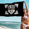 Ohne Fleiß kein Preis GYM Strandtücher Duschtuch Sauna Reise Spa Mikrofaser Schnelltrocknend Fitnesszubehör Niedliche Raumdekoration