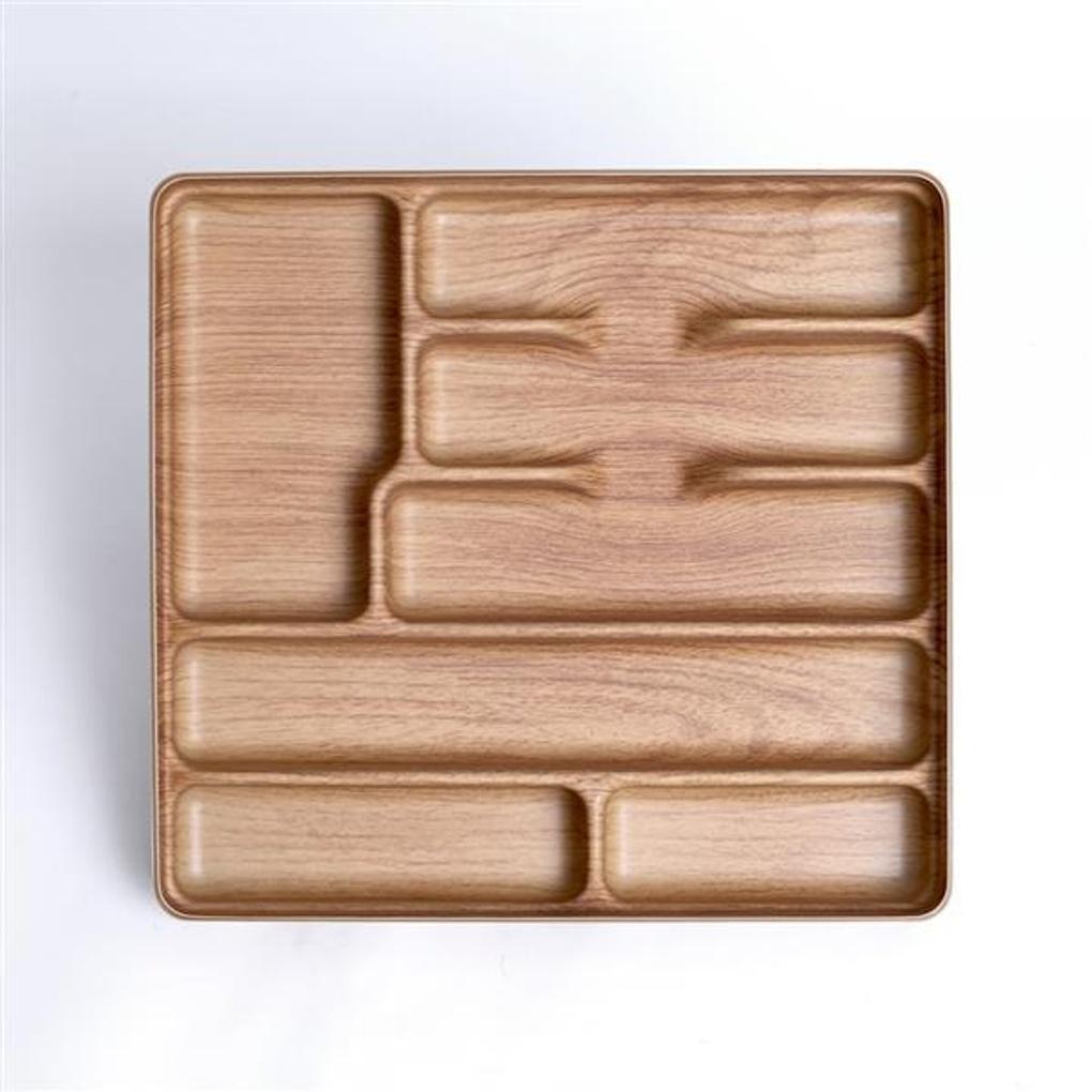 [Evelyn] Max Besteckorganizer (7 Fächer) (Akazie)