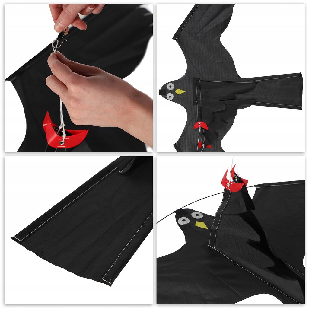 KADAX Odstraszacz Ptaków Gołębi szpaków Sokół Jastrząb W Locie Latawiec Duży