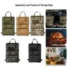 Outdoor Tactical Camouflage Car Seat Back Storage Bag