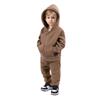 Kids Clothes Set Casual Boys Sportswear Autumn Winter Fleece Thick Warm Hoodies Two Pieces School Children Tracksuit 2-10 Years