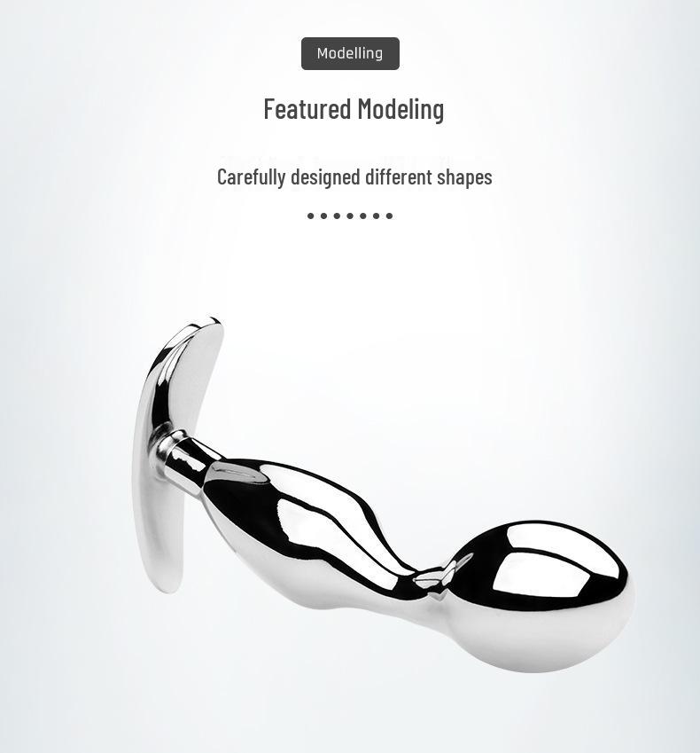 Kovová kotva anální zástrčka pro expanzi a SM hru