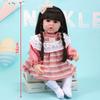 56Cm Reborn Simulation Barbie Gift Doll Baby Soft Gel Girl Toy Set Children's Doll