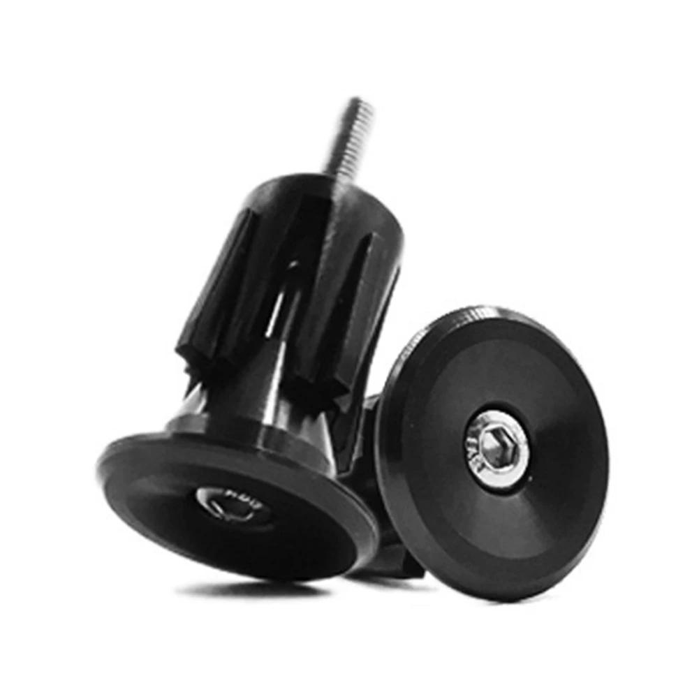 1 Pair Bicycle Bar End Plugs Handlebar BEPs for MTB Mountain Road Folding Bike Parts Aluminum Handle Bar End Cap Bike Grip Cover