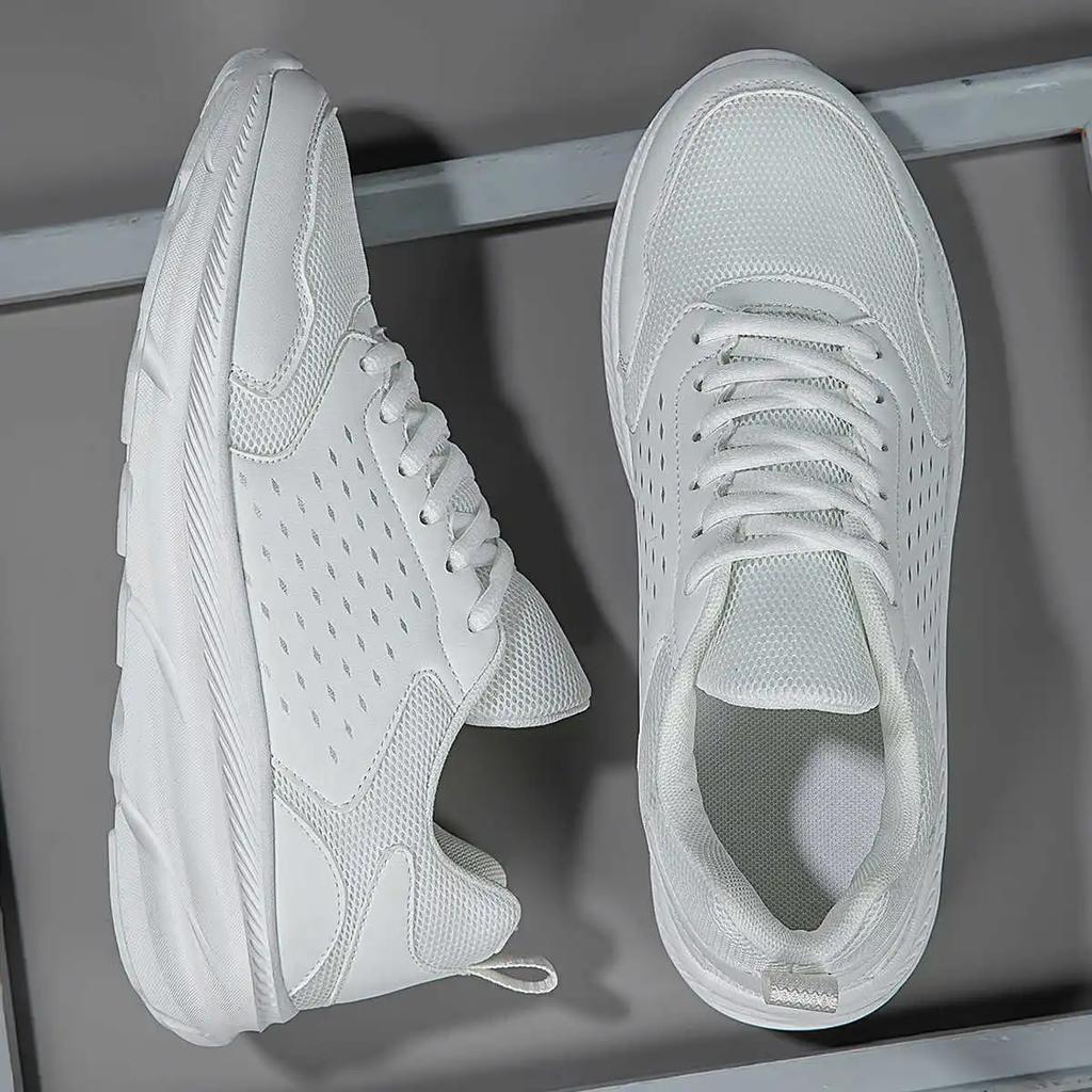 Thick Heeled Sumer Women's White Summer Sneakers Woven Tenis Street Brand Women Sports Shoes Saoatenis Luxe Ternis Teni Sho