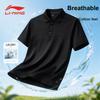 Li-Ning Minimalist Fashion Business Casual Lightweight Comfortable Versatile Classic Polo Shirt Unisex Tops YPLV064-1