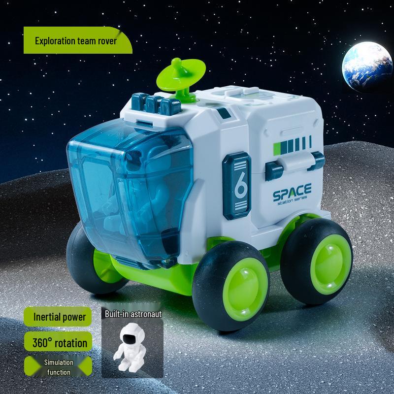 Astronaut Inertial Deformation Toy Car - Interstellar Rocket Spaceship for Kids