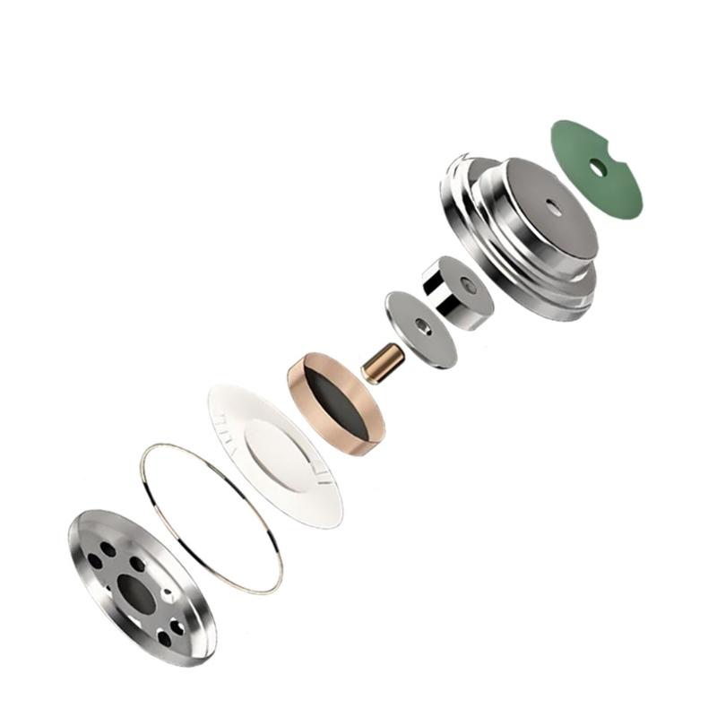 10mm LCP Auditory Driver Diaphragm Speakers Tool Less Installation Immersive Acoustics for Superior Listening