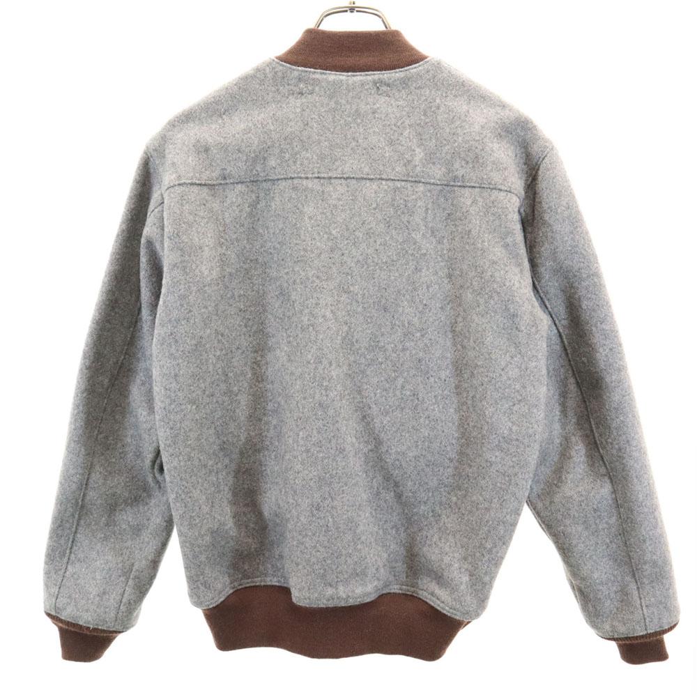 LOST WORLDS Made In USA Melton Jacket M Gray Men's Used