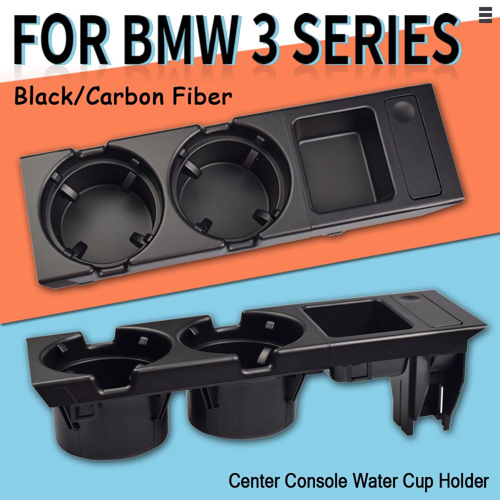 

Новый автомобильный Стайлинг с двойным отверстием для BMW E46 Series 1999-2006 51168217953, передняя центральная консоль, ящик для хранения монет + чашка