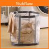 Nylon Foldable Laundry Basket With Foldable And Mesh Design For Home Organizing And Storage