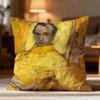 Fashion F-Ffrantisek Kupkaed Cushion Cover Soft Washable Pillow Case Multi-Scene for Couch Bed Travel Office Use