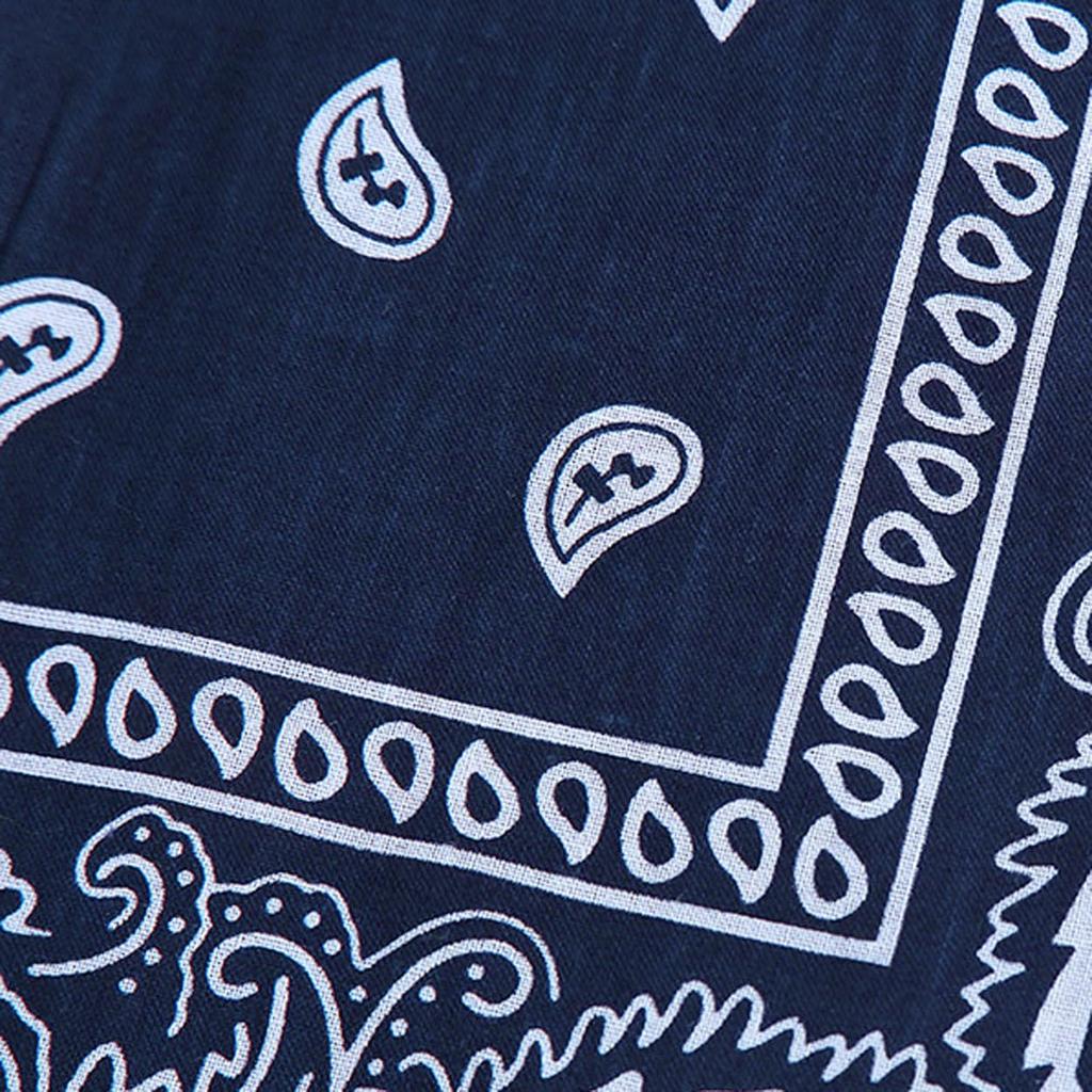 kakatrend Bandana Paisley Cotton 100% Adult Navy Unisex 55cm x 55cm