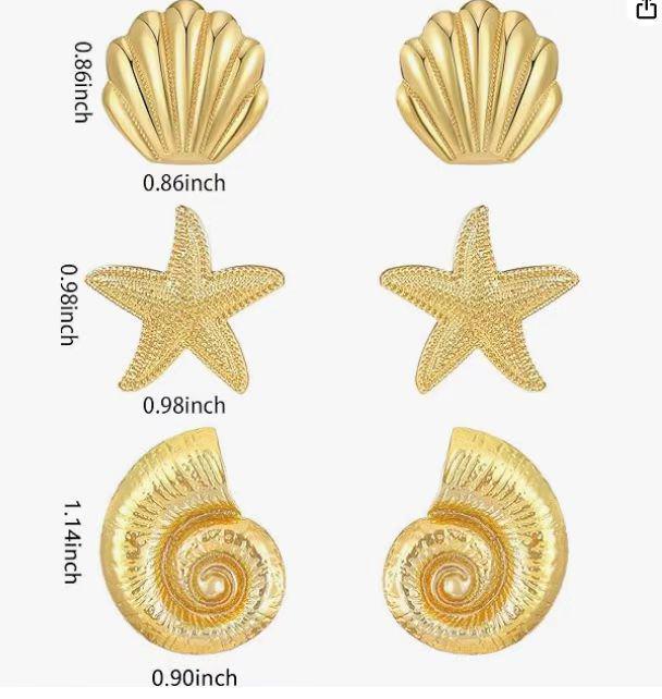 Gold-Tone Geometric Twist Earrings: Fashionable and Versatile Multi-Layer Braided Earrings for Women.
