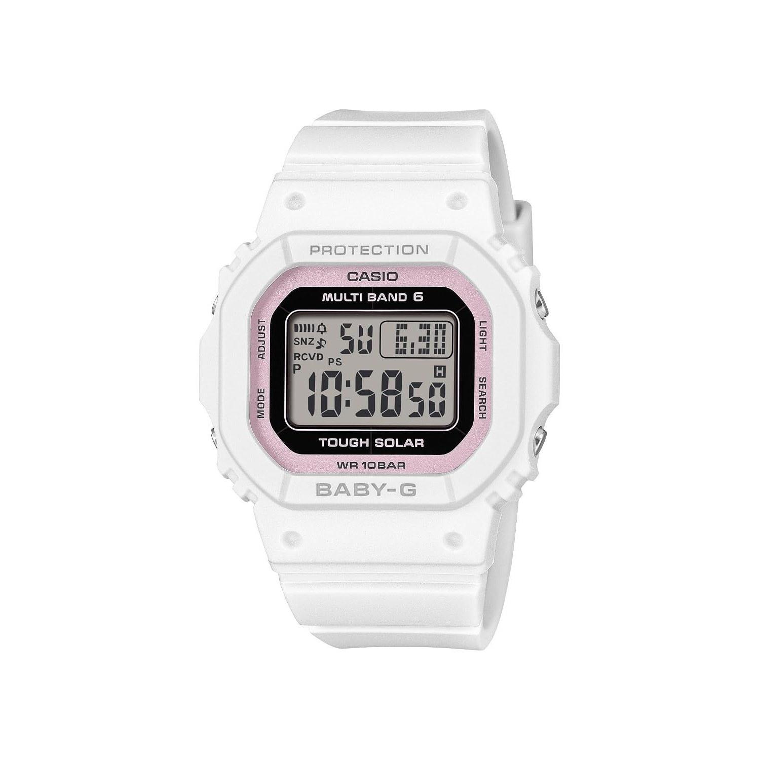 Casio Wristwatch Baby-G Domestic Genuine Product Spring Package Radio Solar BGD-5650SP-7CJR Ladies White