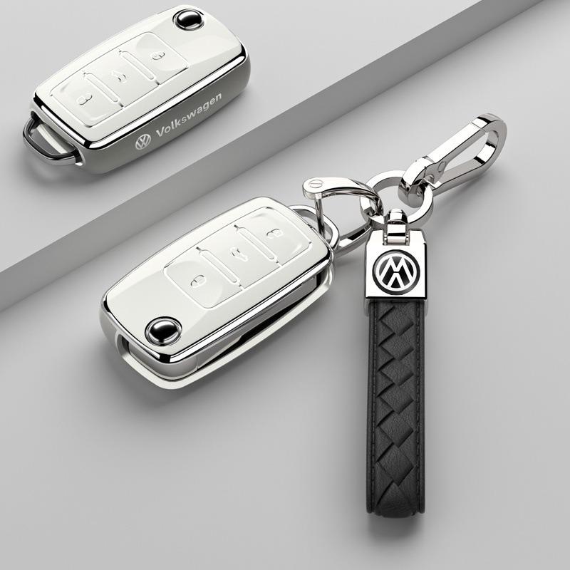 Pro VOLKSWAGEN VW Sportovní styl TPU kryt pouzdro na klíčenku auta Pro Volkswagen VW Polo Golf Passat Tiguan Beetle Caddy T5 Up
