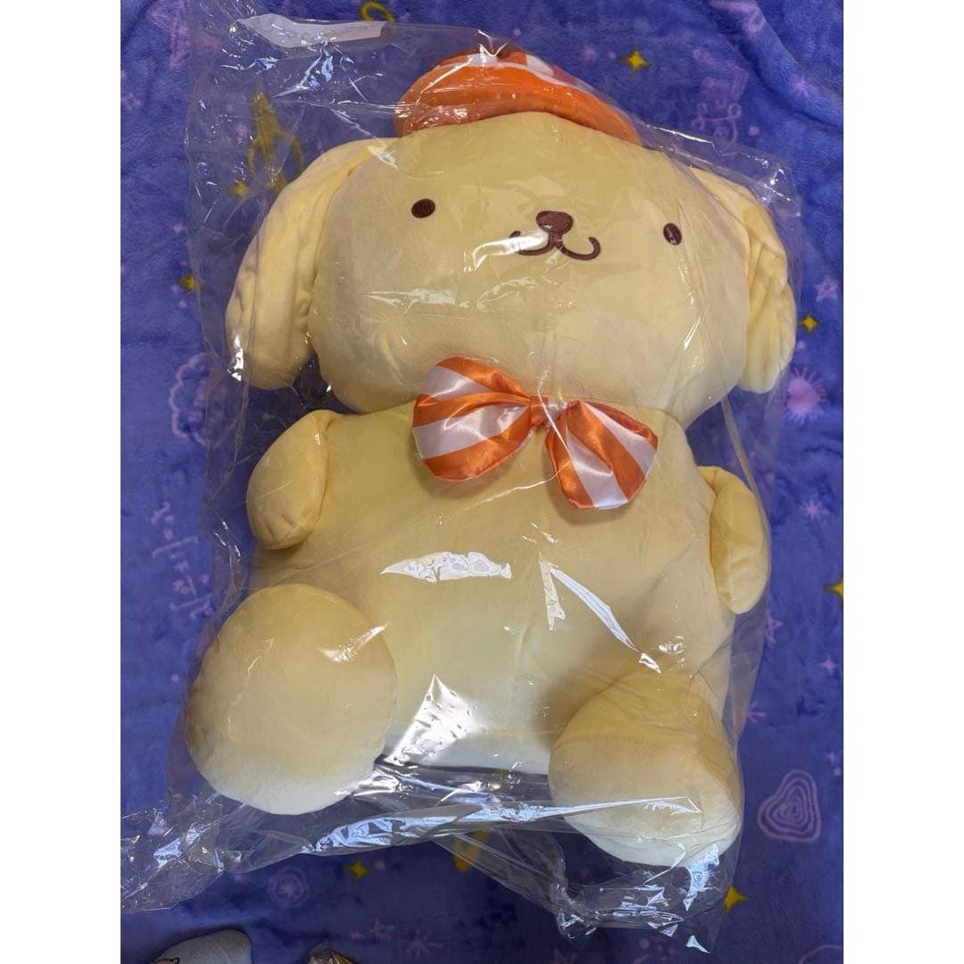Pom Pom Purin Sanrio Kuji Plush Toy Orange