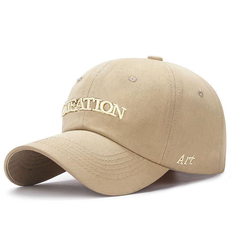 Soft-top Baseball Hats for Men and Women Trendy Sun Protection and Shade Three-dimensional Embroidered Baseball Hats