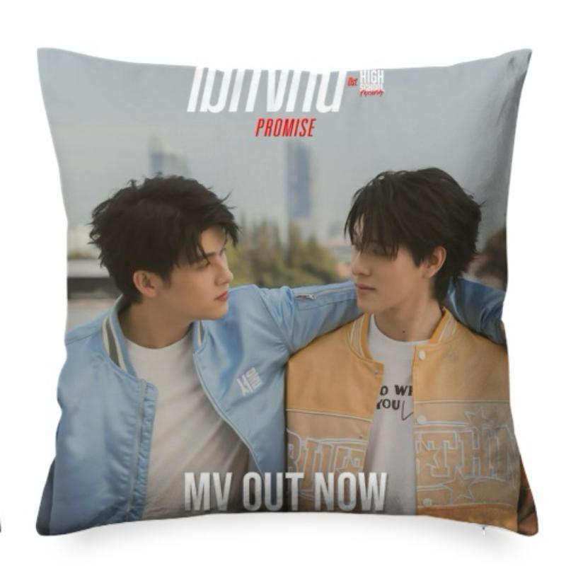 Skynani Nani Hirunkit Sky Wongravee Double-Sided Printing Pillowcase Thai Tv High School Frenemy Drama Stills Home Cushion Cover