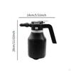 Electric Car Wash Foam Sprayer, 2L Portable Spray Bottle for Accessories with USB