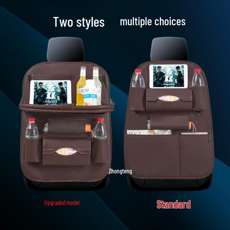 Leder Auto Rücksitz Aufbewahrungsorganizer mit Ablage