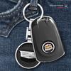 1 Stück 3D Metall Autoschlüsselanhänger Schlüsselring Kette Auto Styling Zubehör für Cadillac Escalade CTS ATS SRX XTS XT5 STS CT5 CT6 BLS XLR