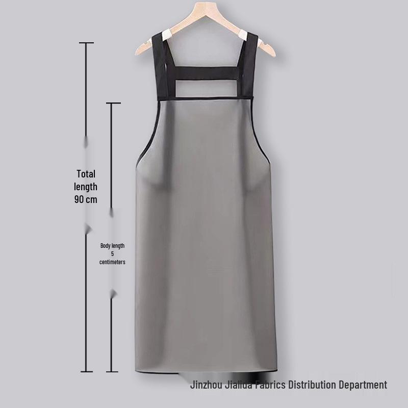Waterproof Oil Apron - Adult Size for Kitchen, Seafood Cooking, Dishwashing, and Restaurant Work