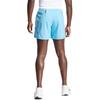 Adidas Striped Logo Print Elastic Waist Casual Shorts Men Shorts Light-Blue IY0713