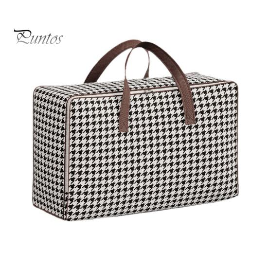 

Портативный органайзер для хранения стеганых одеял, большая вместимость 25 кг, усиленные ручки, водонепроницаемая сумка для хранения с двойными молниями S