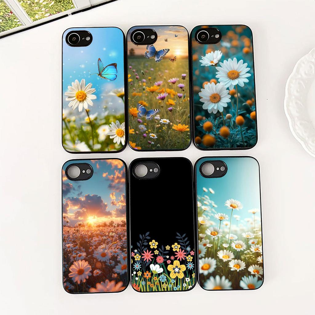 Casing for Xiaomi Redmi 15 15C A3 A4 A5 9A 9C NFC Note 9 8  Pro Phone Cover Protective Case Fresh Little Daisy Flower Wallpaper
