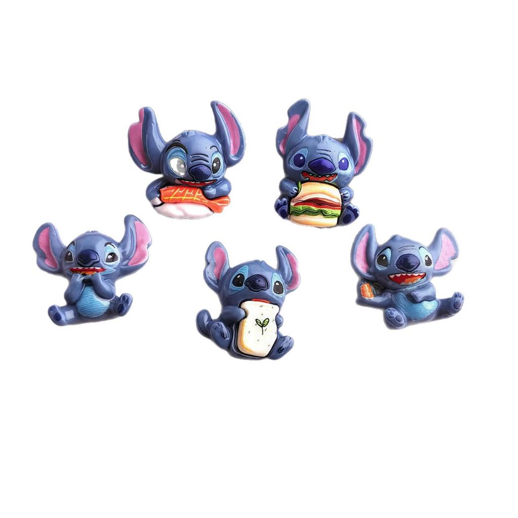 Blue Baby Cartoon DIY Resin Accessories for Hair Clips, Phone Cases, and Shoe Buckles